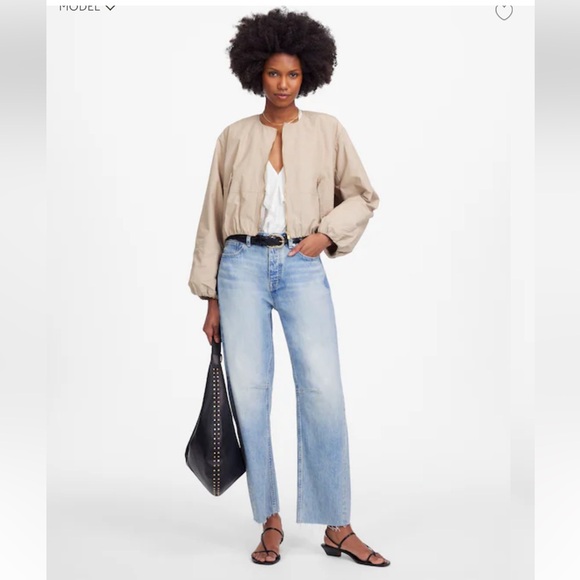 Madewell Denim - Madewell The Darted Barrel-Leg Jean
Edmonson WashRigid NWT SZ‎ 32